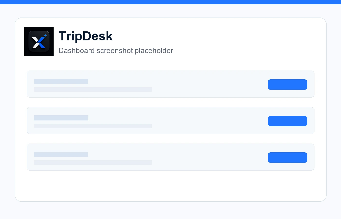 واجهة TripDesk Pro الرئيسية كصورة مؤقتة